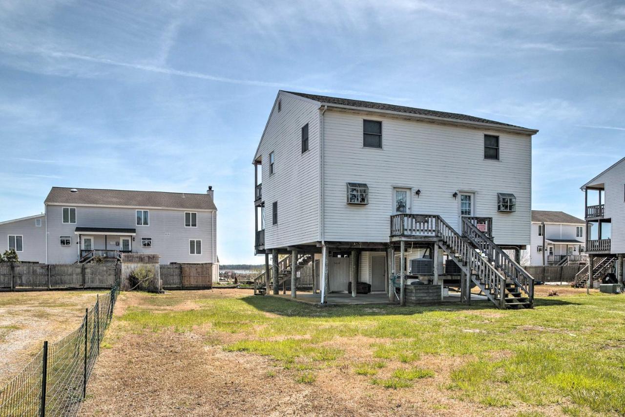 Chincoteague Townhome With Pony Views From Deck! Exterior photo